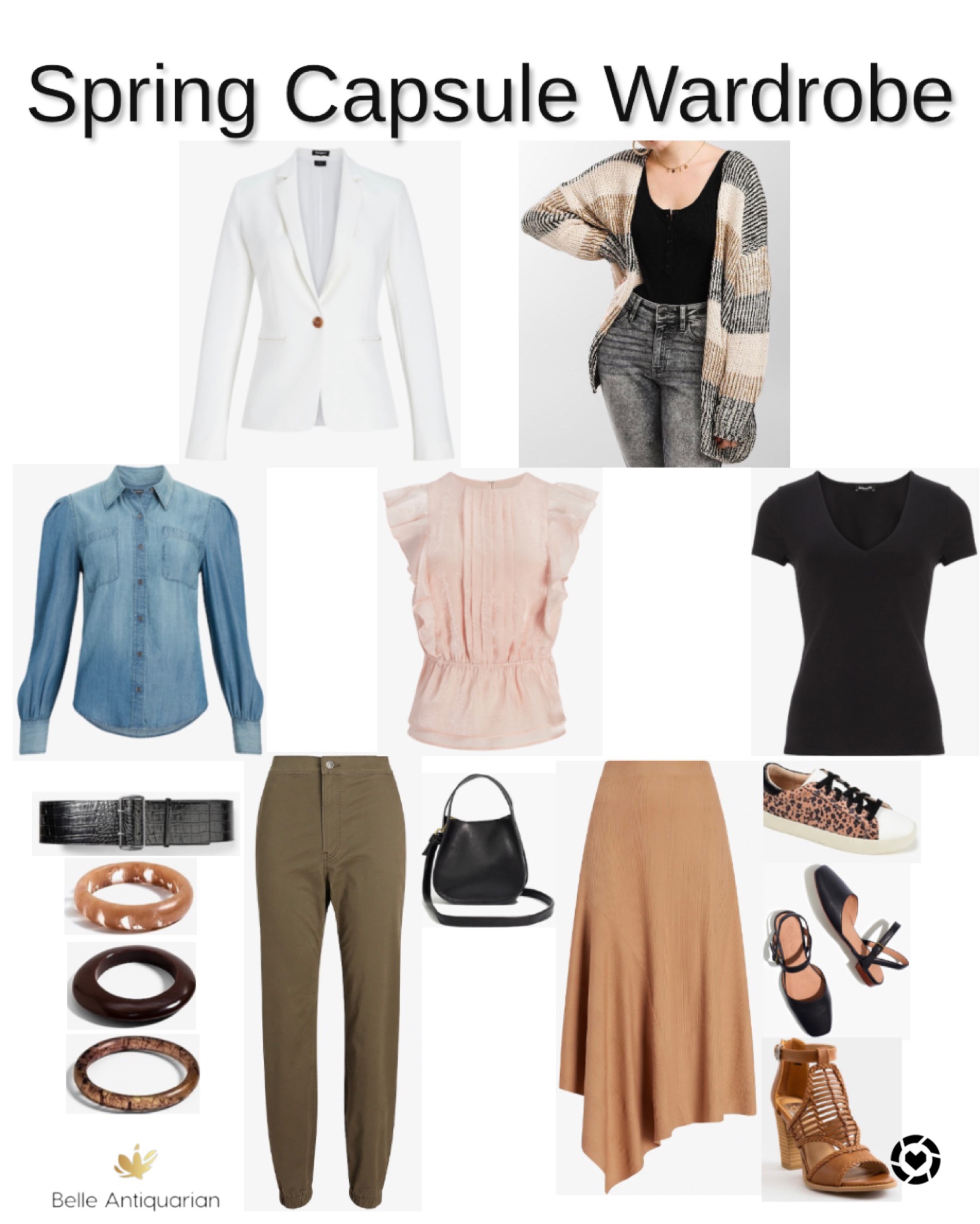 Spring capsule wardrobe