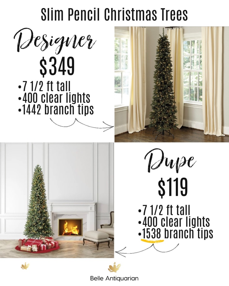 Designer dupe Christmas tree