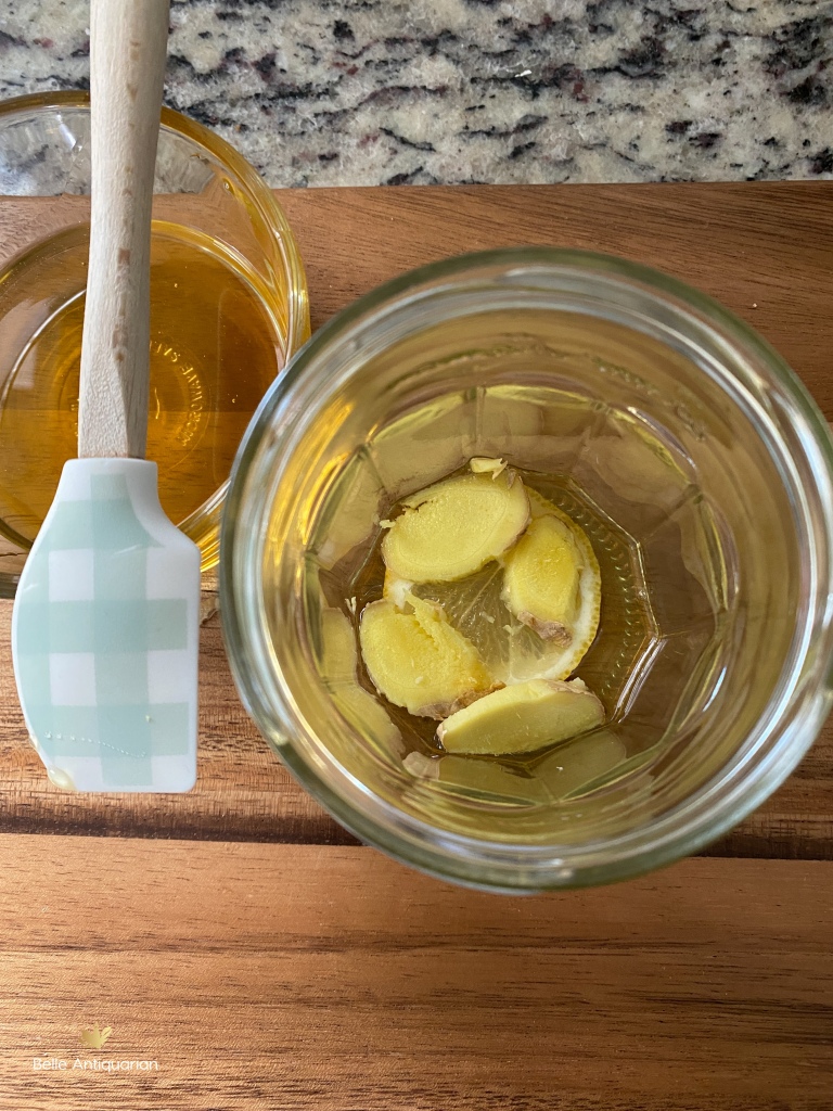 Lemon ginger honey tea recipe