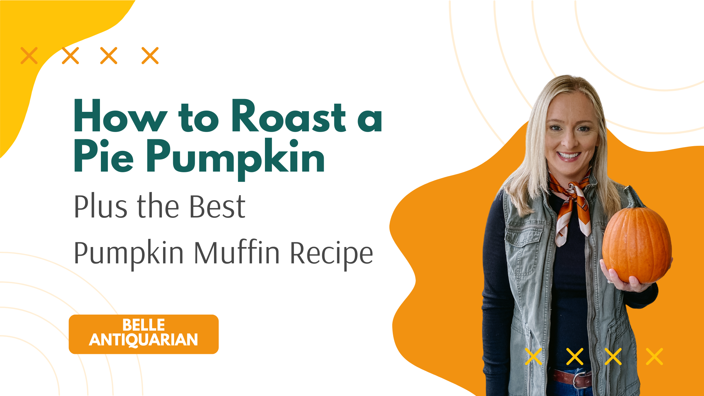 how to roast a pie pumpkin plus the best pumpkin muffin recipe
